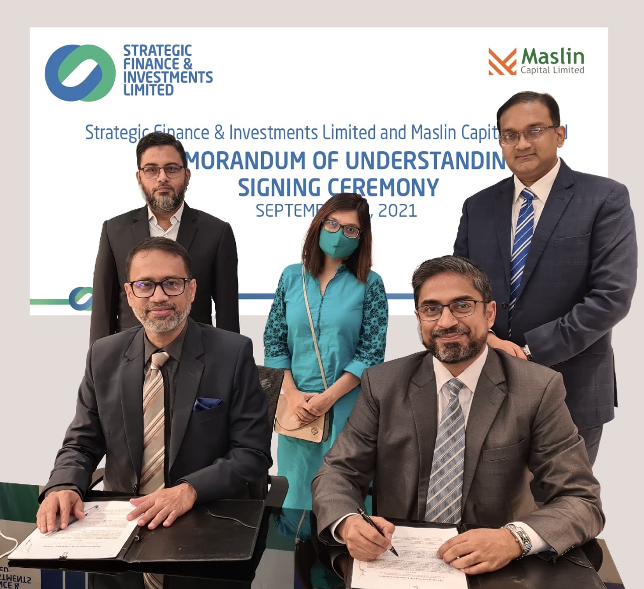Strategic Finance & Investments Limited and Maslin Capital Limited sign MoU